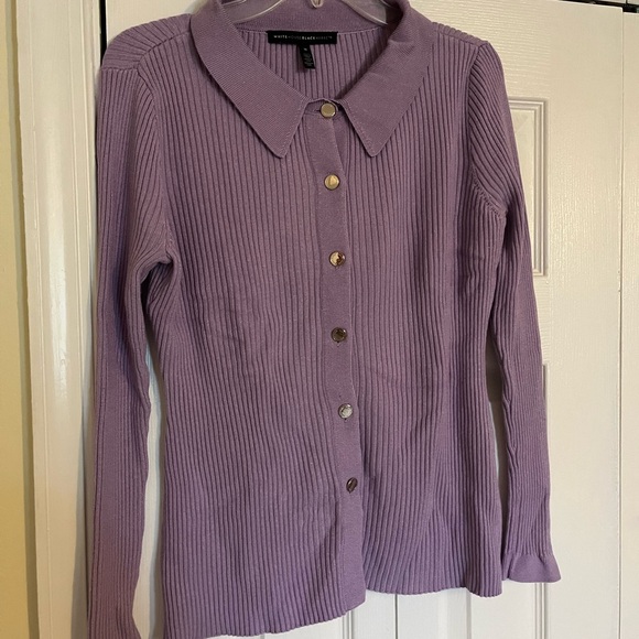 Women’s purple sweater - Picture 2 of 4